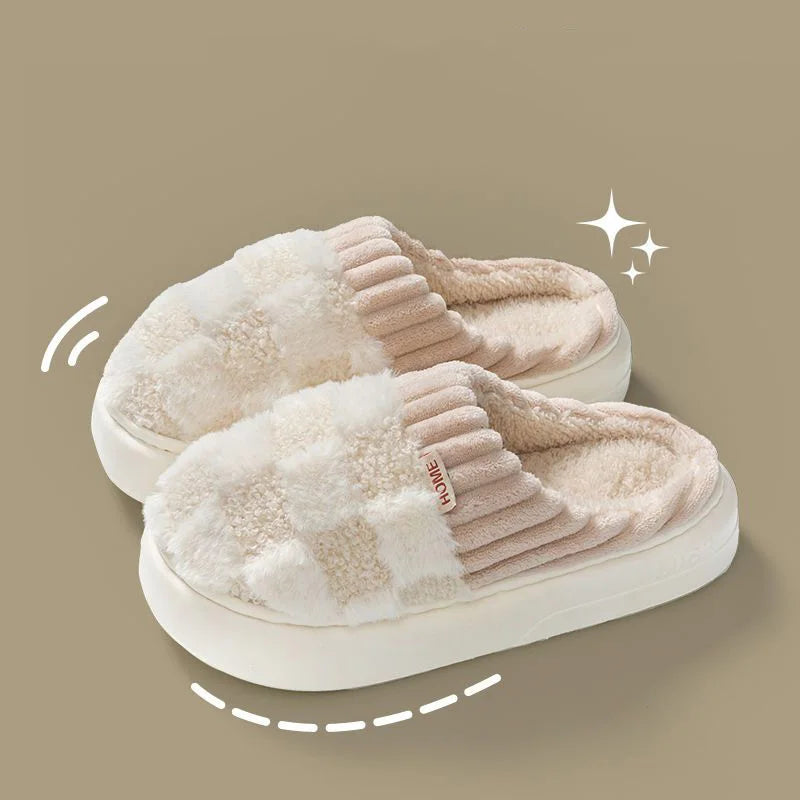 Mule chausson moelleux femme fourré - Salomé