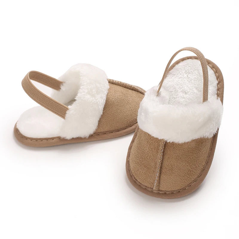 Mule enfant avec maintient - Caramel